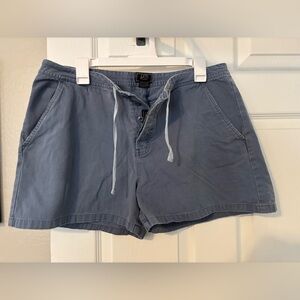 Bass Light Blue Cotton Shorts